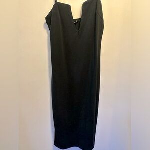 SHEIN black tight mini dress